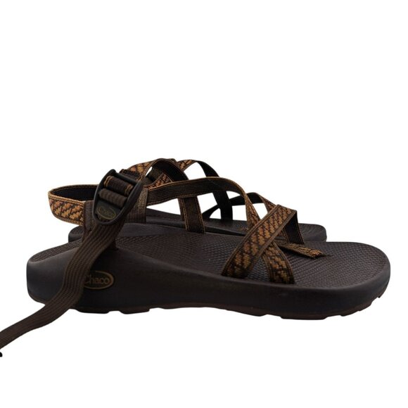 Chaco-Style Z/Cloud Sport Sandals Brown Adjustable Webbing Straps Womens 13M - Picture 4 of 4